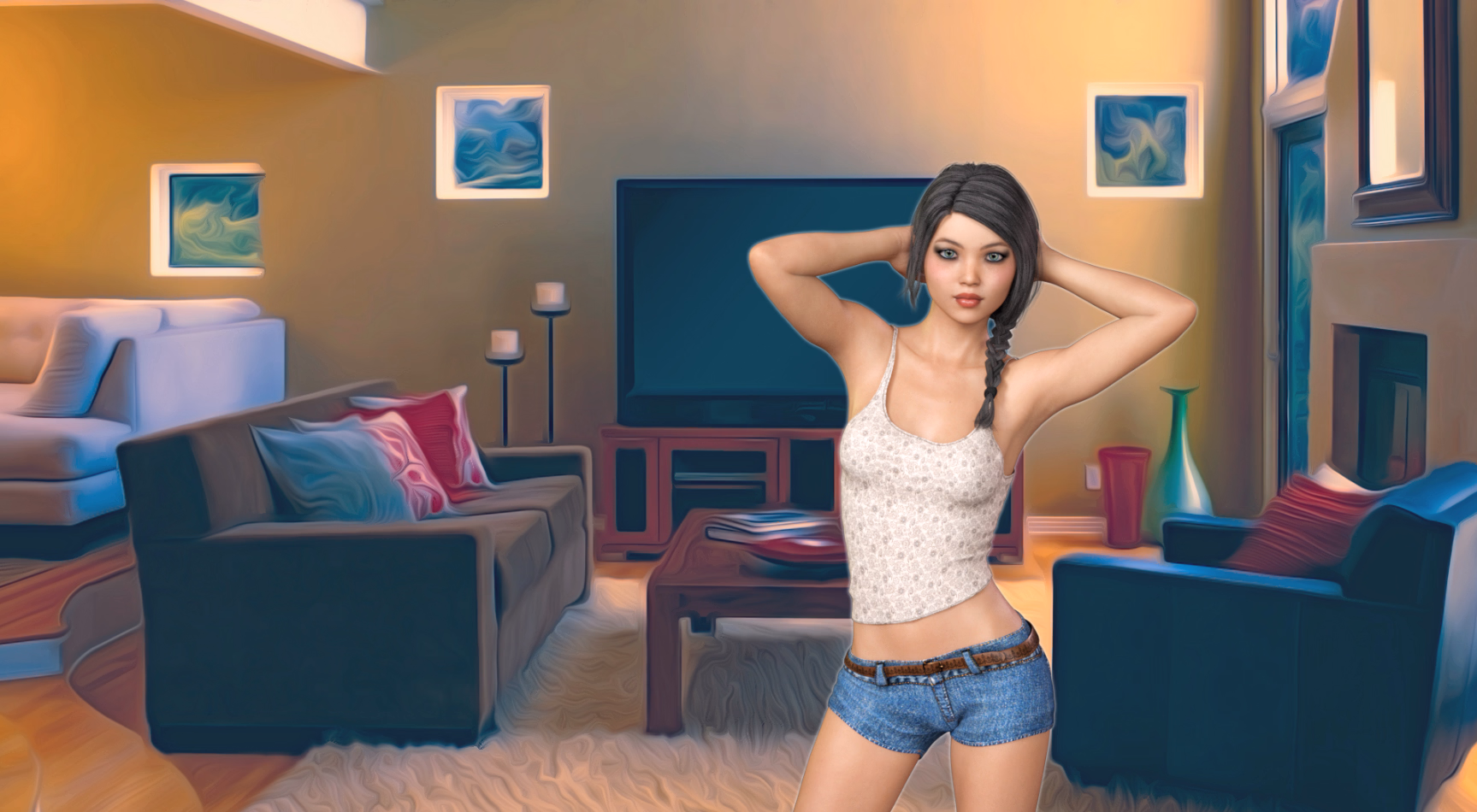 Ren'Py Abandoned Love Thy Neighbor 2 [v0.4] [Slonique] download