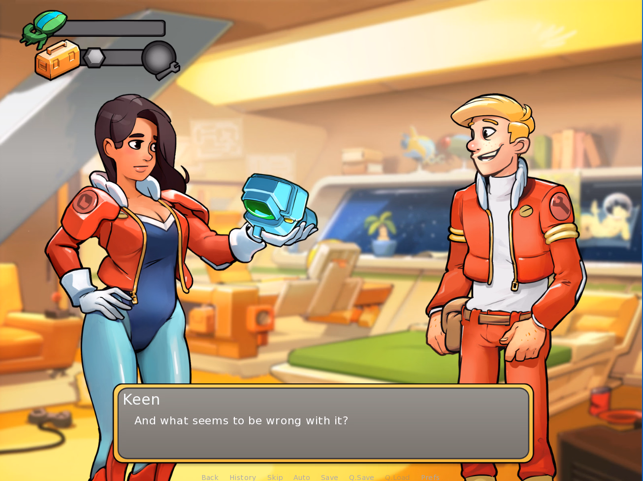 Ren'Py Space Rescue: Code Pink [v13.0] [Robin]