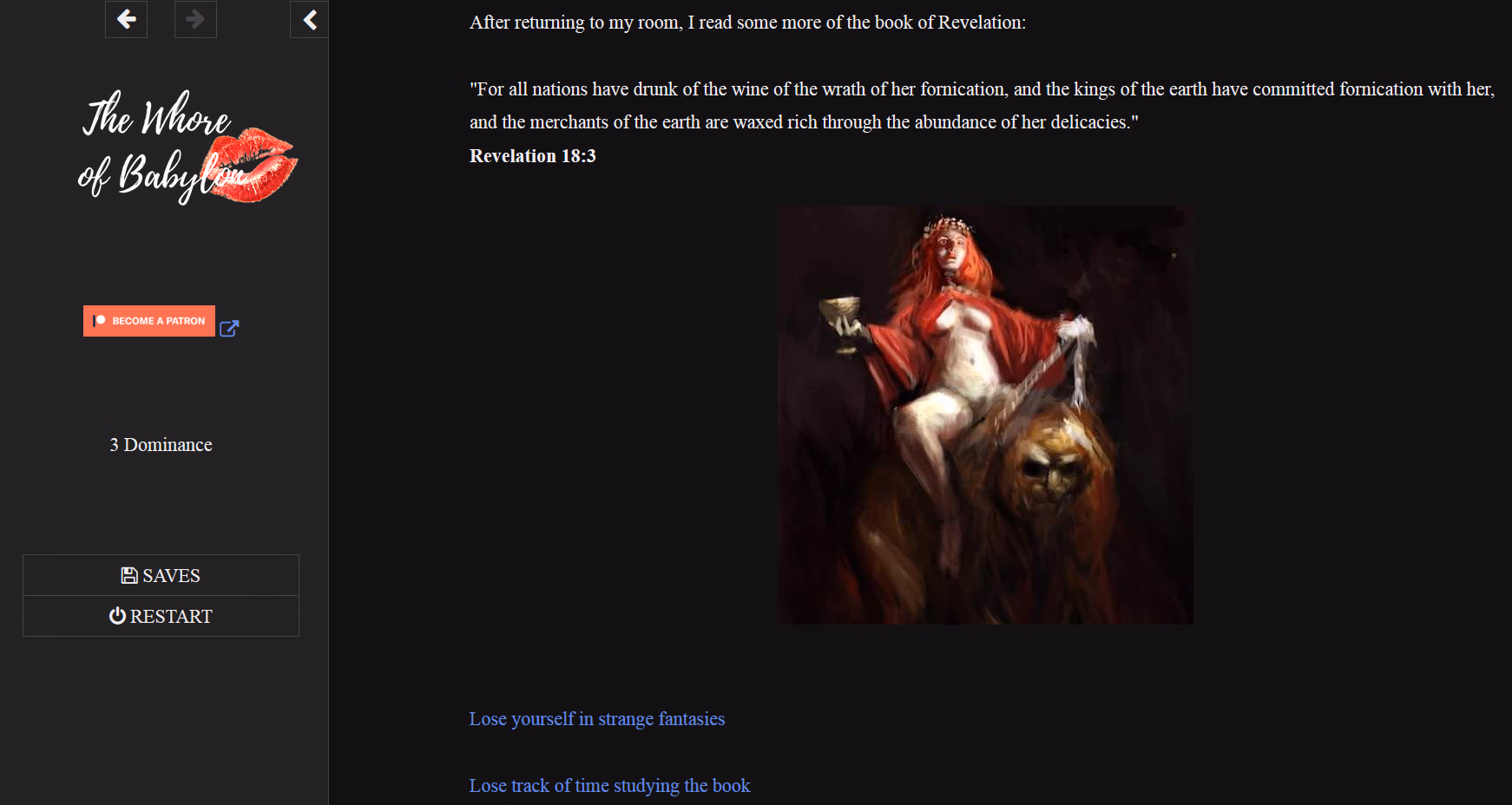 HTML The Whore of Babylon [v2024-12-19 Hotfix] [Kitty and the Lord]