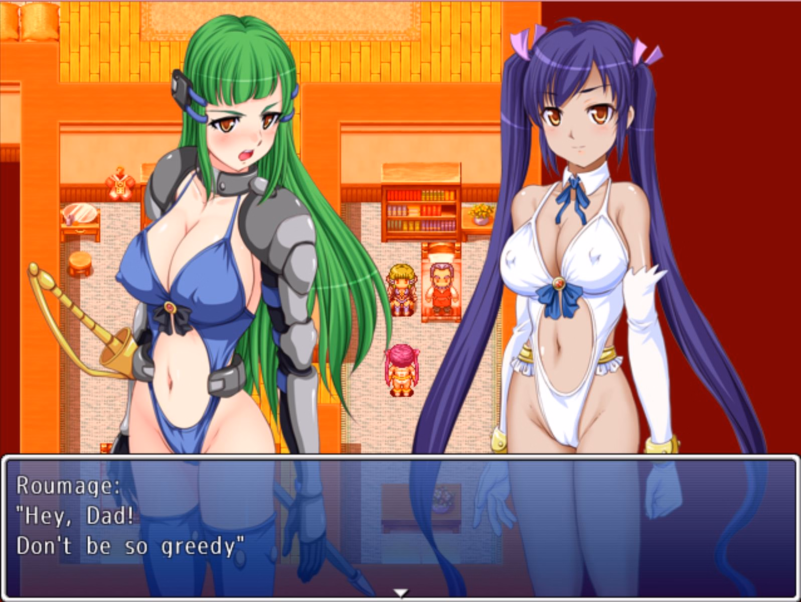 RPGM Completed Mellow Pink ~The Prostitute and the Swordswoman and the Men~ [Final] [Almonds & Big Milk]