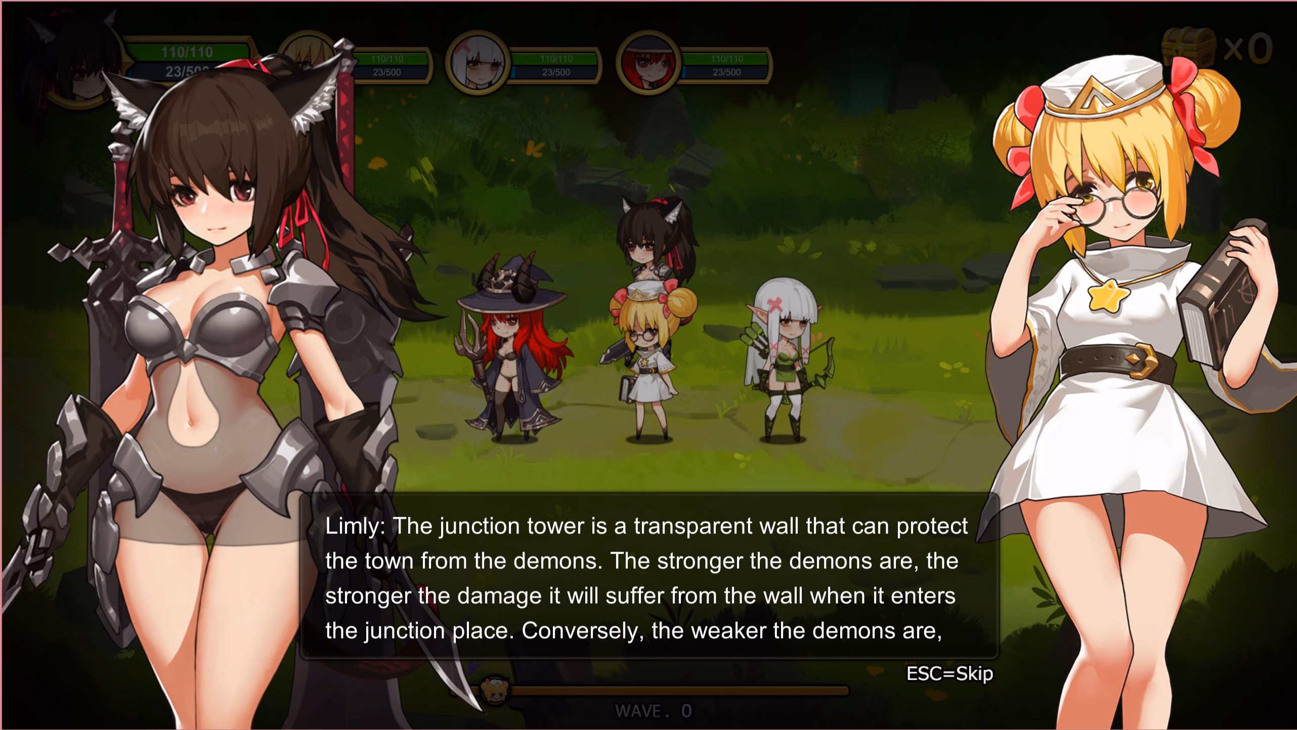 Unity Completed Treasure Chest Corps - Fight Demons to Restore the Barrier [Final] [WhitePeach]