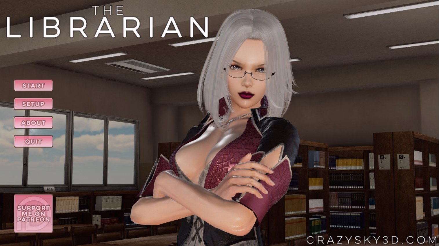 Ren'Py Completed The Librarian [v1.0] [CrazySky3D]