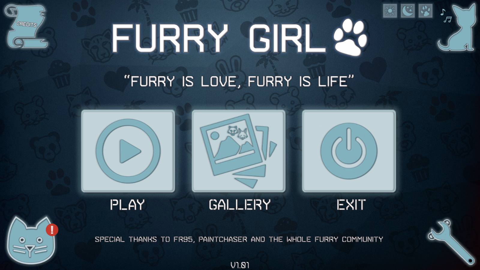 Unity Completed Furry Girl [v1.01+2 dlc] [Fluffy Entertainment]
