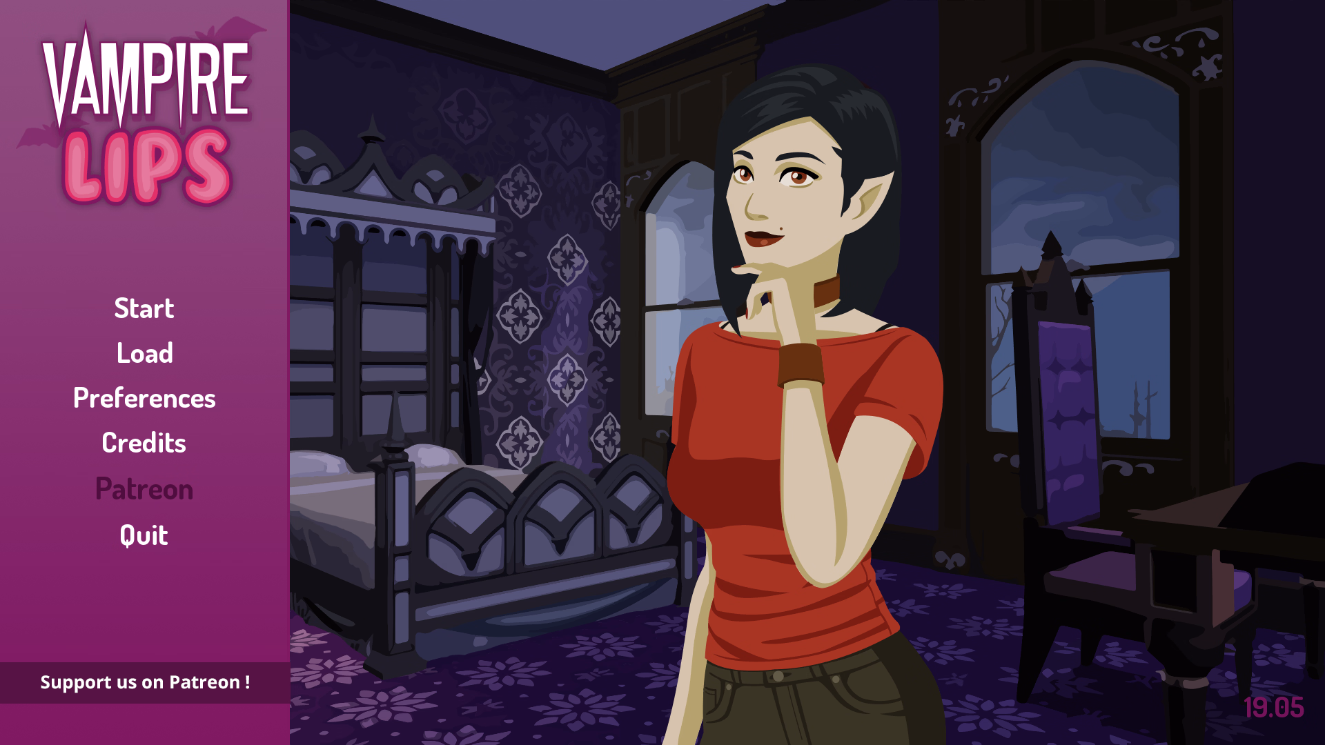 VN Ren'Py Completed Vampire Lips [v1.1] [KDT.prod]