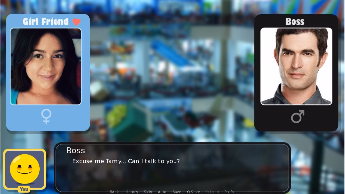 VN Ren'Py Abandoned My Girlfriend Tamy [v0.035] [Faker's Game Dev]