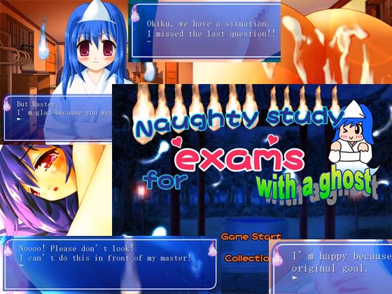 VN Others Completed Naughty Study for Exams with a Ghost [Final] [Kyapion]