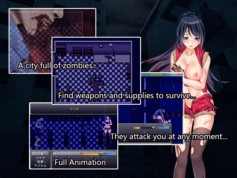 RPGM Completed Survival RPG Alisa x Desperate City [Final] [Ankoya]