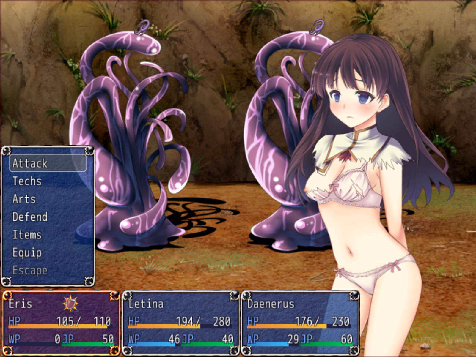 RPGM Completed Ordeal of Princess Eris [v1.01] [Asakiyumemishi/Kagura Games]