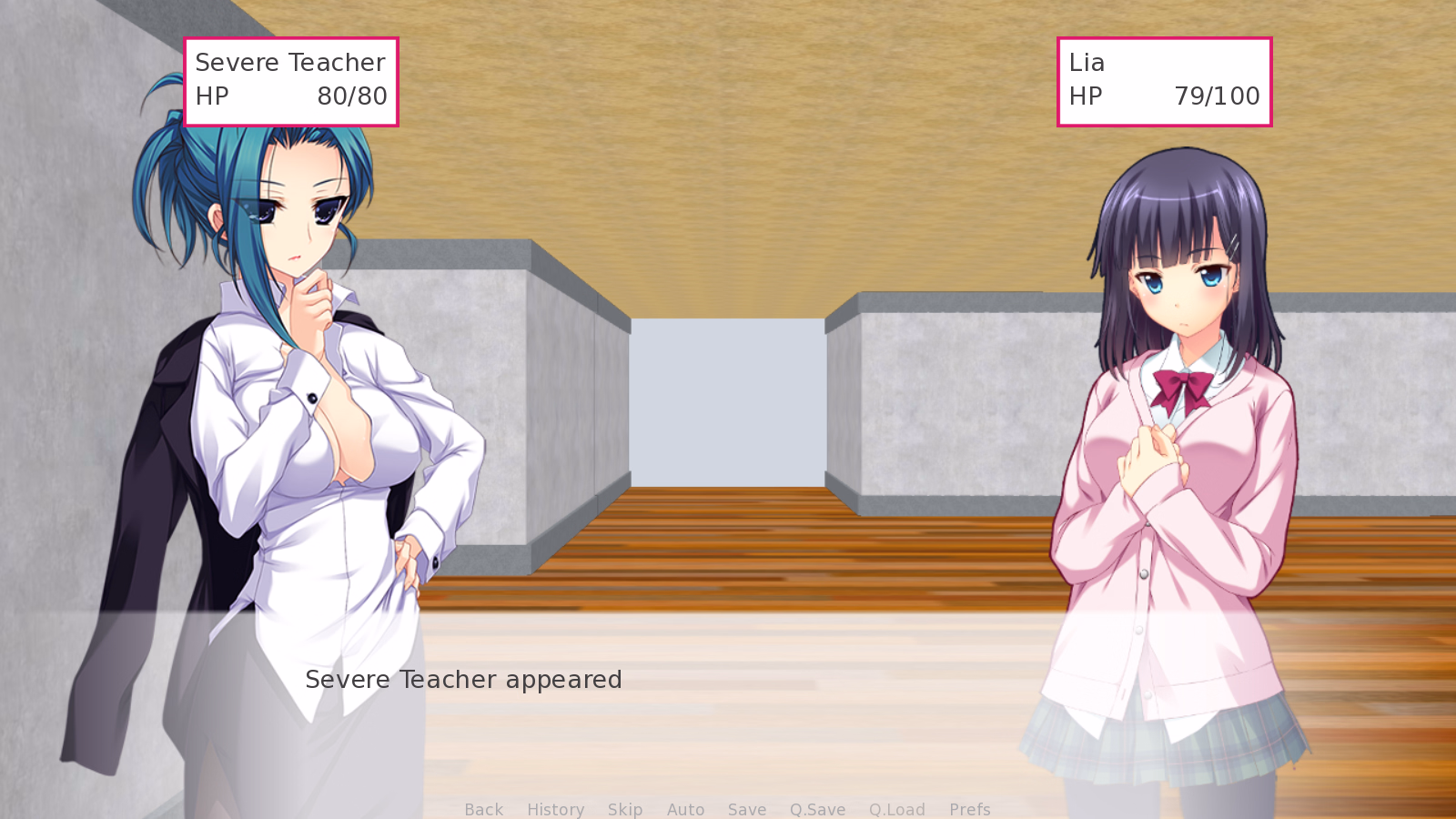 Ren'Py Completed Mini School Dungeon [v1.4] [clef777]