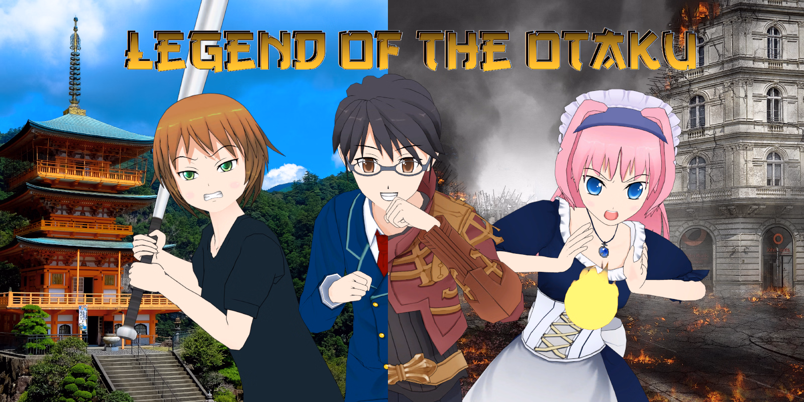 VN RPGM Abandoned Legend of the Otaku [v0.27] [Otaku Tom] download