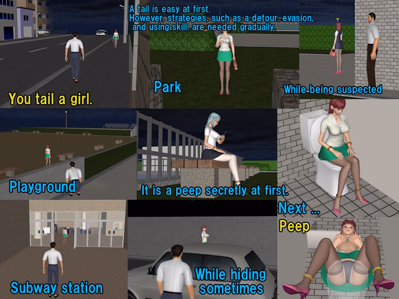 Others Completed Night Town -The girl who walks the way of night alone- [Final] [Sexy3D]