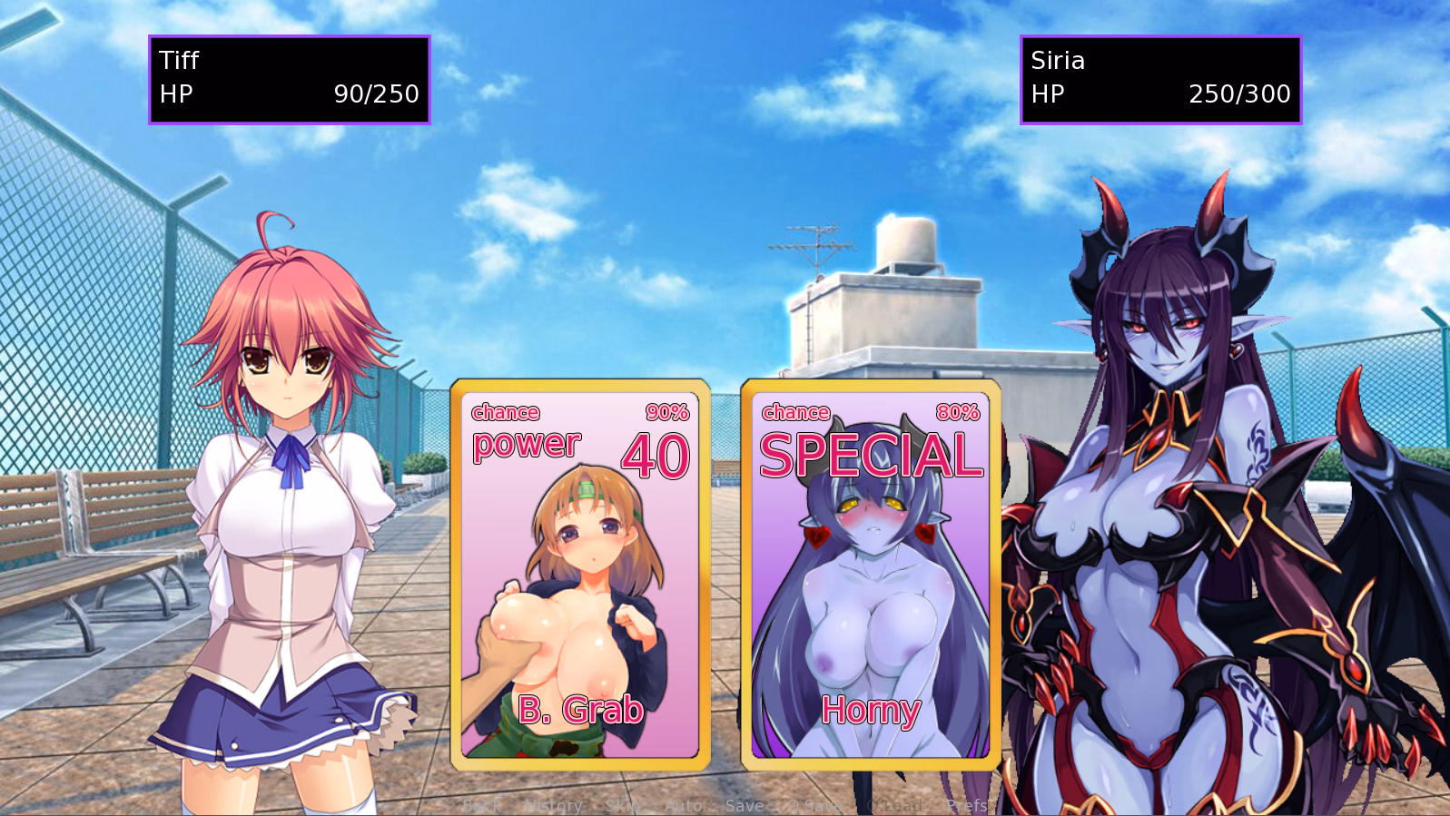 VN Ren'Py Abandoned School Dungeon - Demon Run [v1.1.2] [clef777]