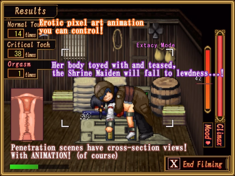 Wolf RPG Completed The Crimes of Delta ~Crazy In Love With A Shrine Maiden~ [v1.01] [fushidaratei]