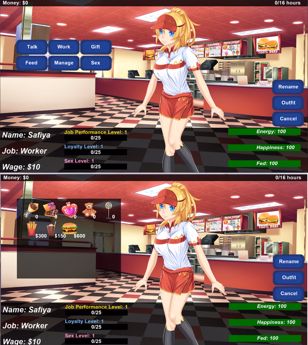 Others Completed Hire Me, Fuck Me, Give Me a Raise! Fast Food [v1.0.3] [White Honey Games]
