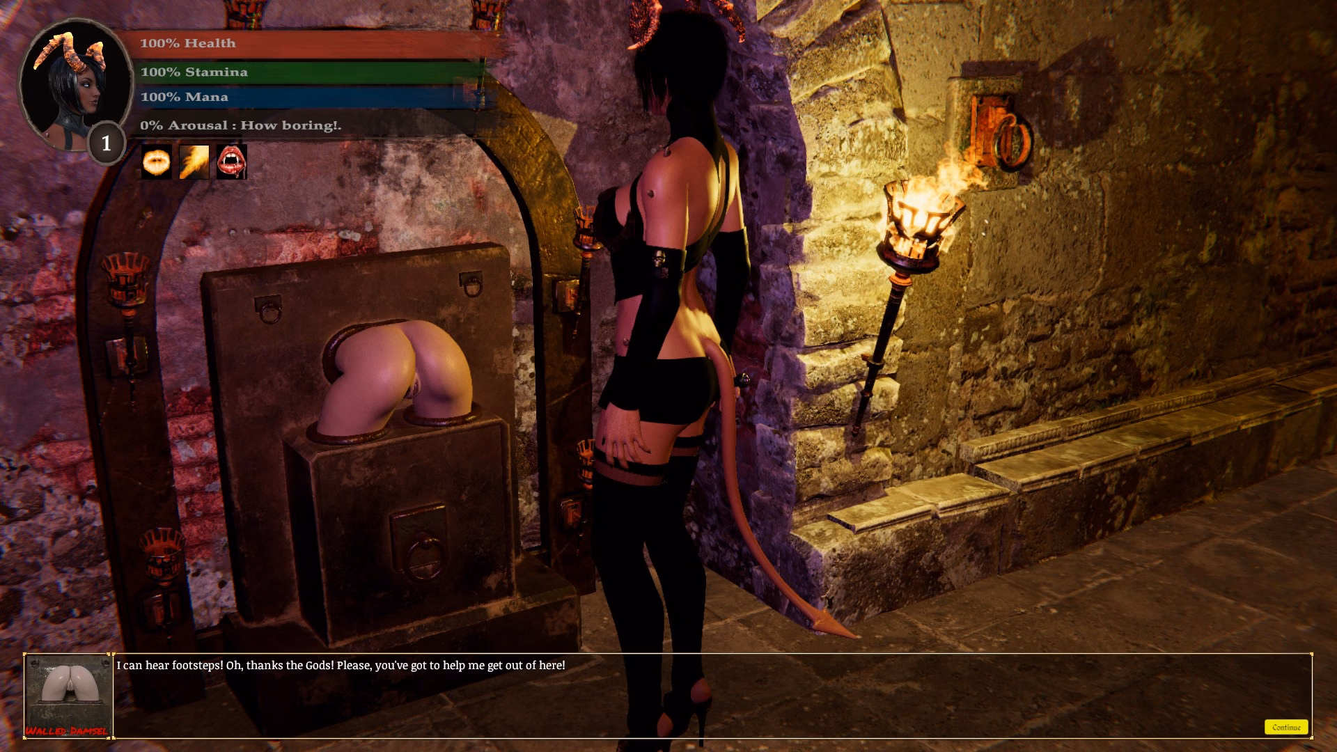 Unity Abandoned Sadistica's Revenge [v1.0.2 Fix] [KinkGamesInc]