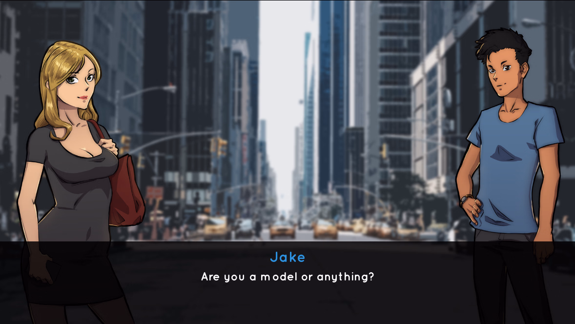 VN Ren'Py Completed An Unusual Date: Amelie [v1.0] [PuffyNip Games]