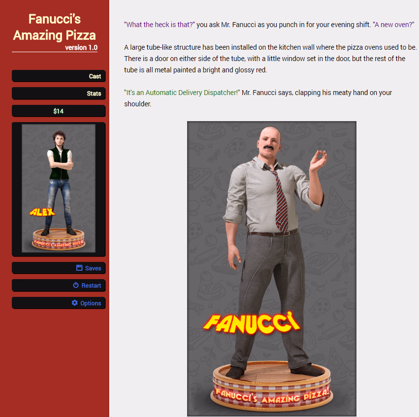 HTML Completed Fanucci's Amazing Pizza [v1.0] [Davie Zwei]