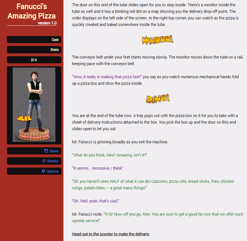 HTML Completed Fanucci's Amazing Pizza [v1.0] [Davie Zwei]