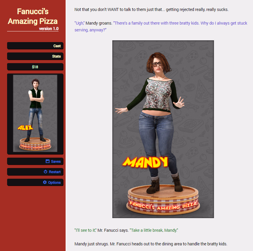 HTML Completed Fanucci's Amazing Pizza [v1.0] [Davie Zwei]