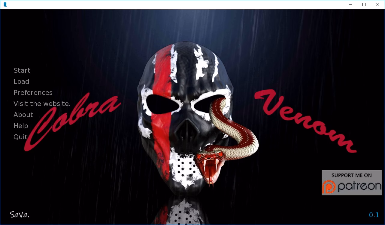VN Ren'Py Abandoned Cobra Venom [v0.3.9 Public] [SaVa_Game]
