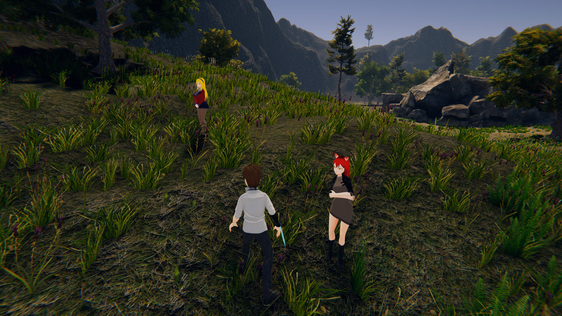 Unity Abandoned Project: Virtuality [Combat Demo] [Hakamoru]