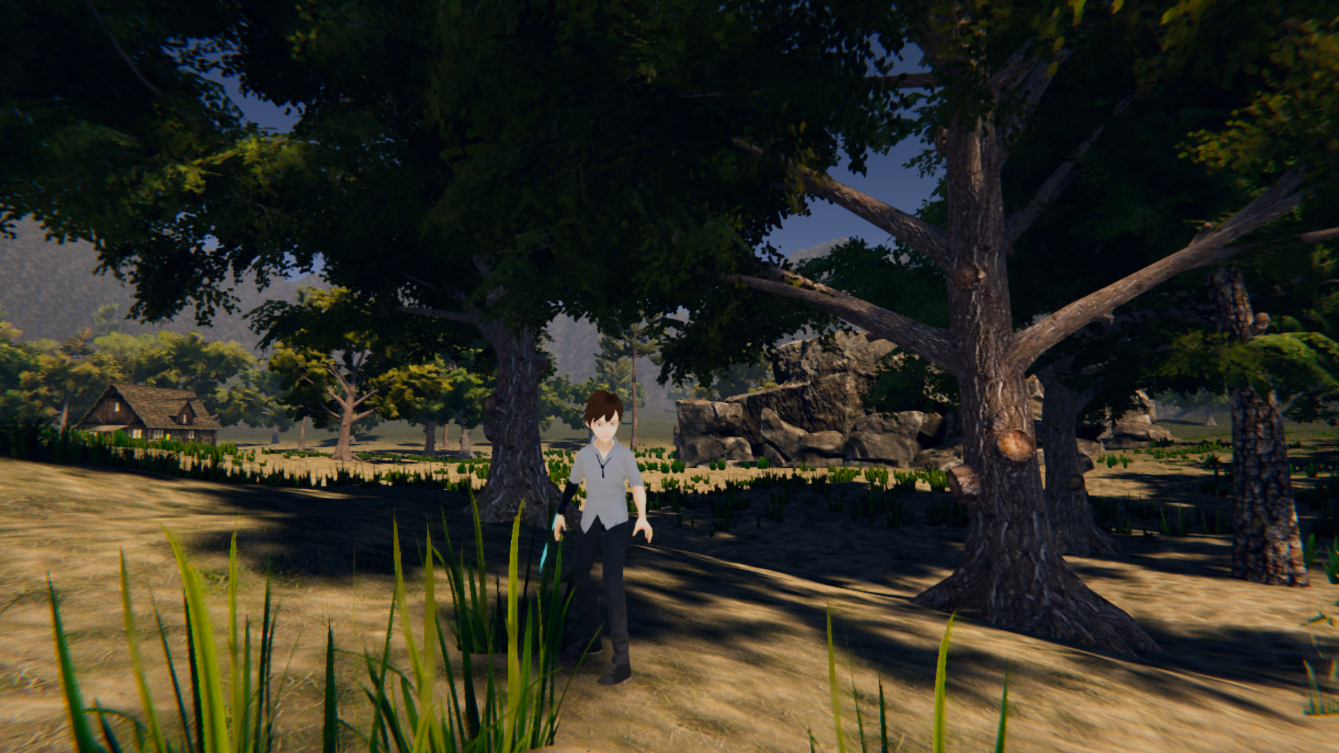 Unity Abandoned Project: Virtuality [Combat Demo] [Hakamoru]