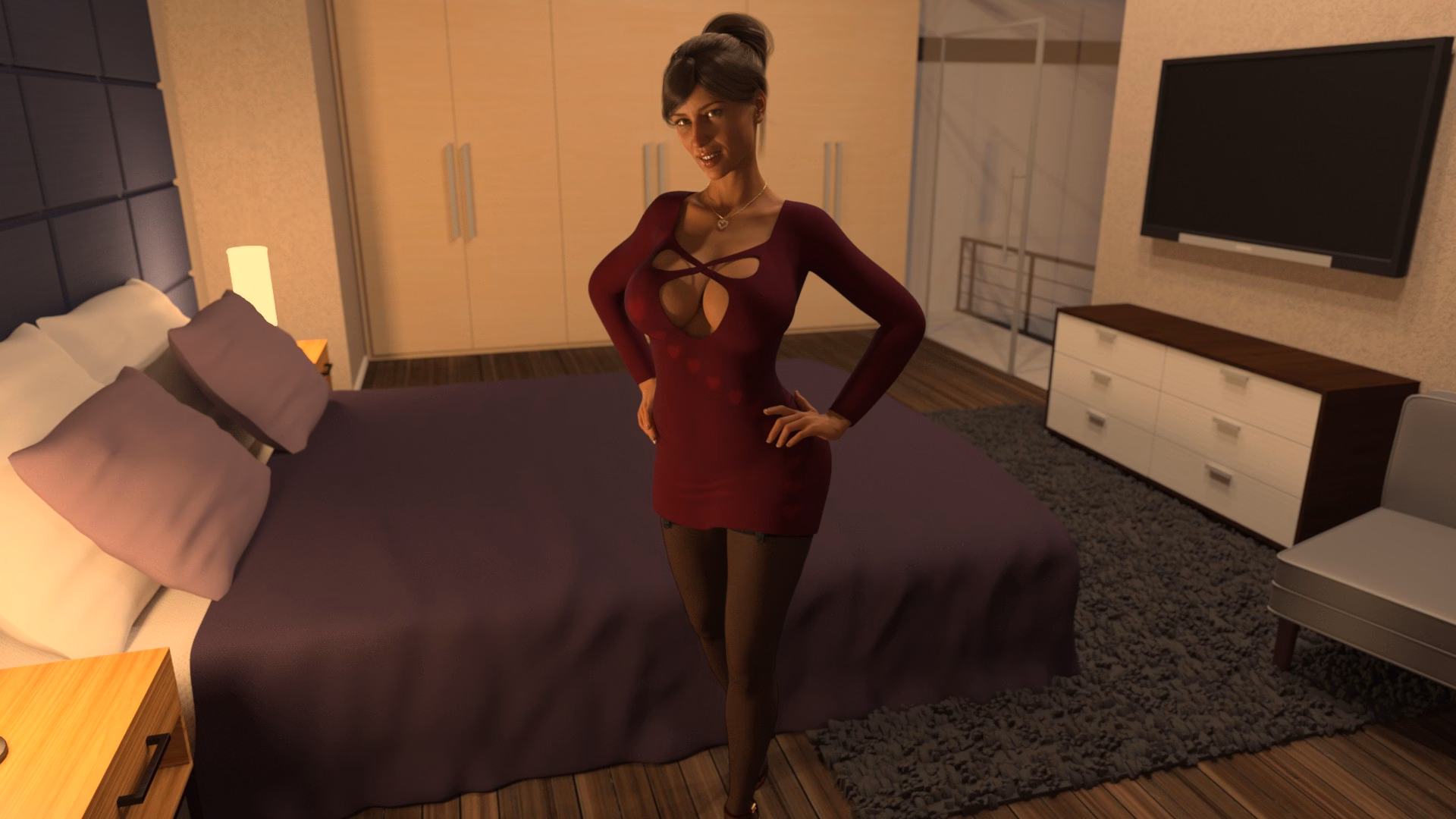 VN Ren'Py Completed The Visit [v1.0] [Stiglet]