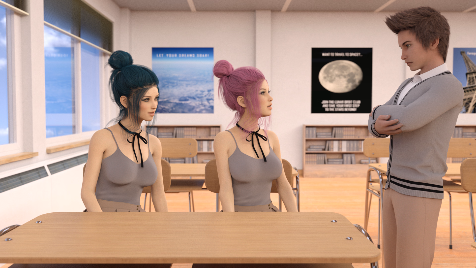 VN Ren'Py Abandoned Schooling [v0.8] [ICG hub]
