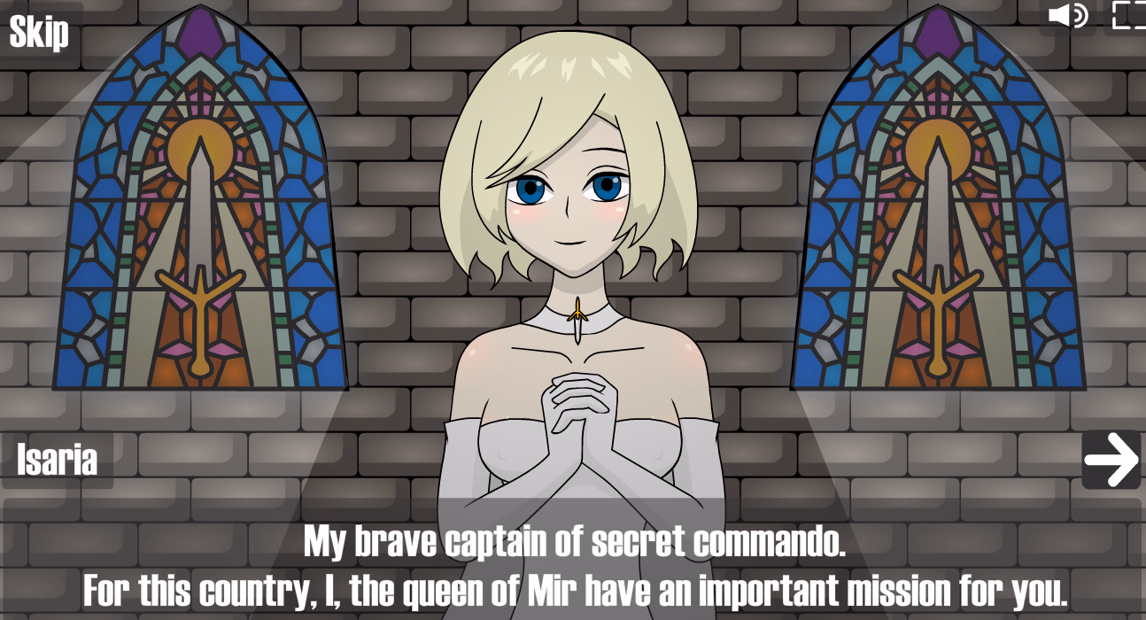 Flash Completed Queen's Commando (Nudity Cheat Version) [v1.3] [Poliux Dimension]