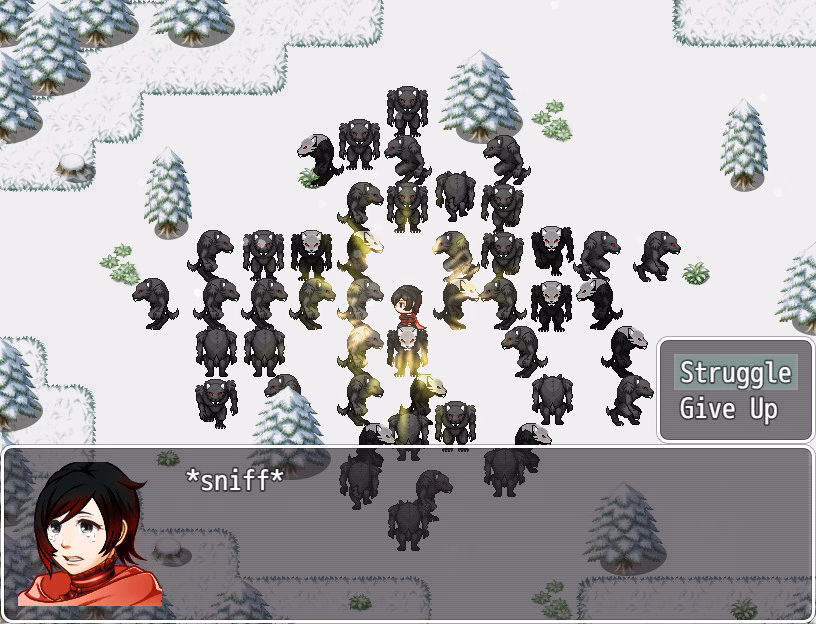RPGM Completed Corruption of Ruby Rose - Red Trailer [v1.00] [8ik9ol]