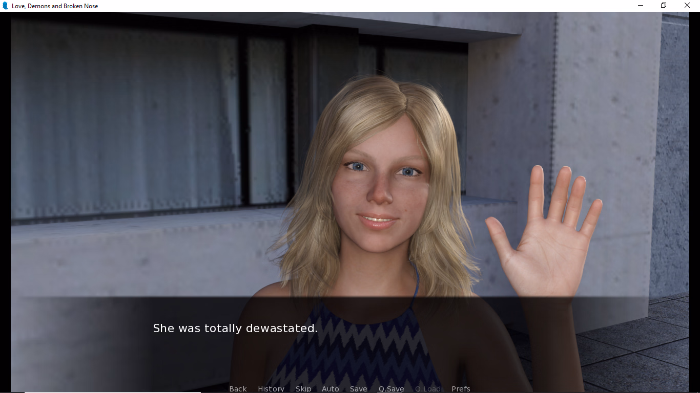 VN Ren'Py Abandoned Love, Demons and Broken Nose [v0.2.1] [Lawfullame]