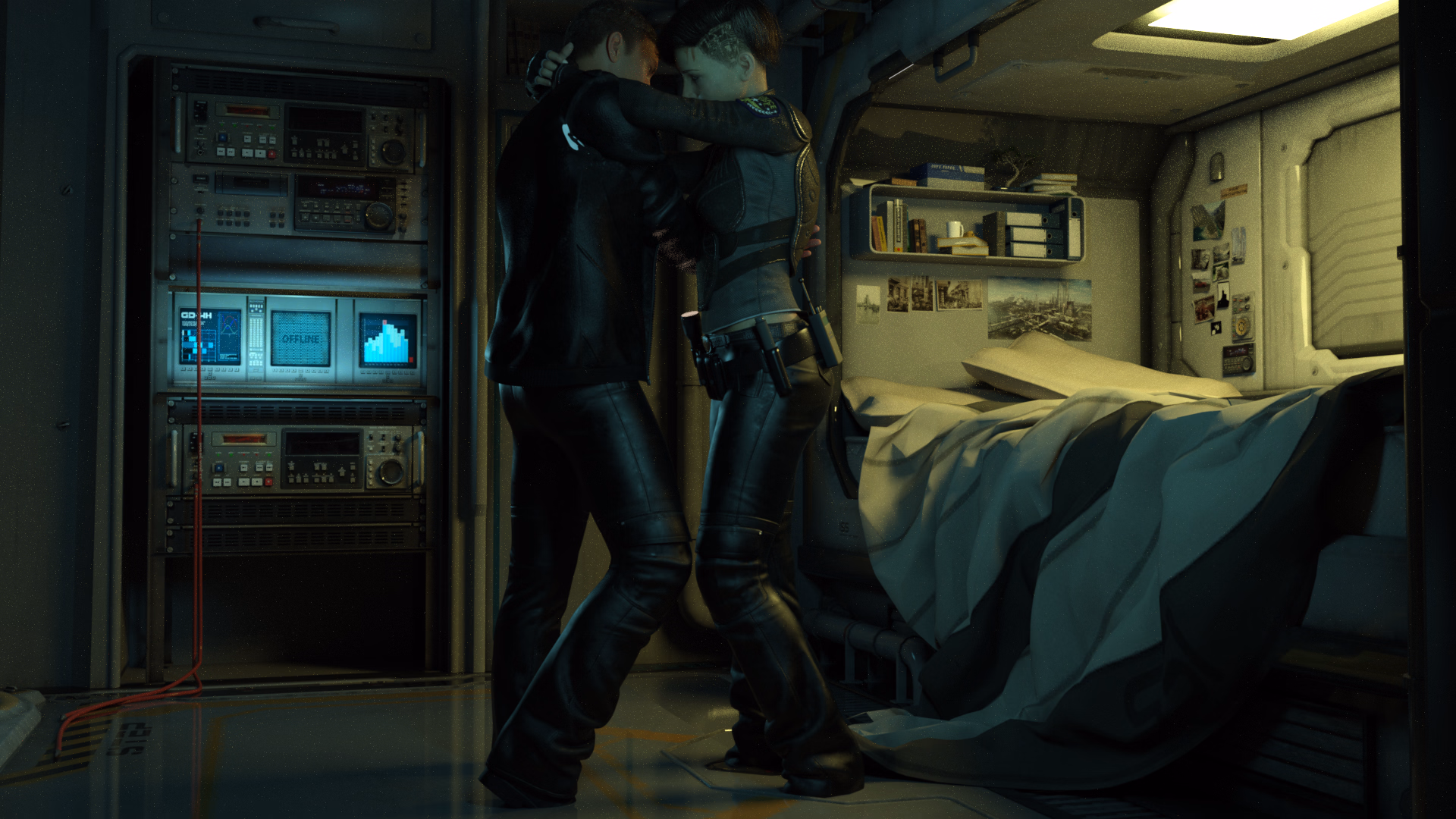 VN Ren'Py Abandoned Ghost in the Sheets [Ch. 1] [Deus Ex Vagina]