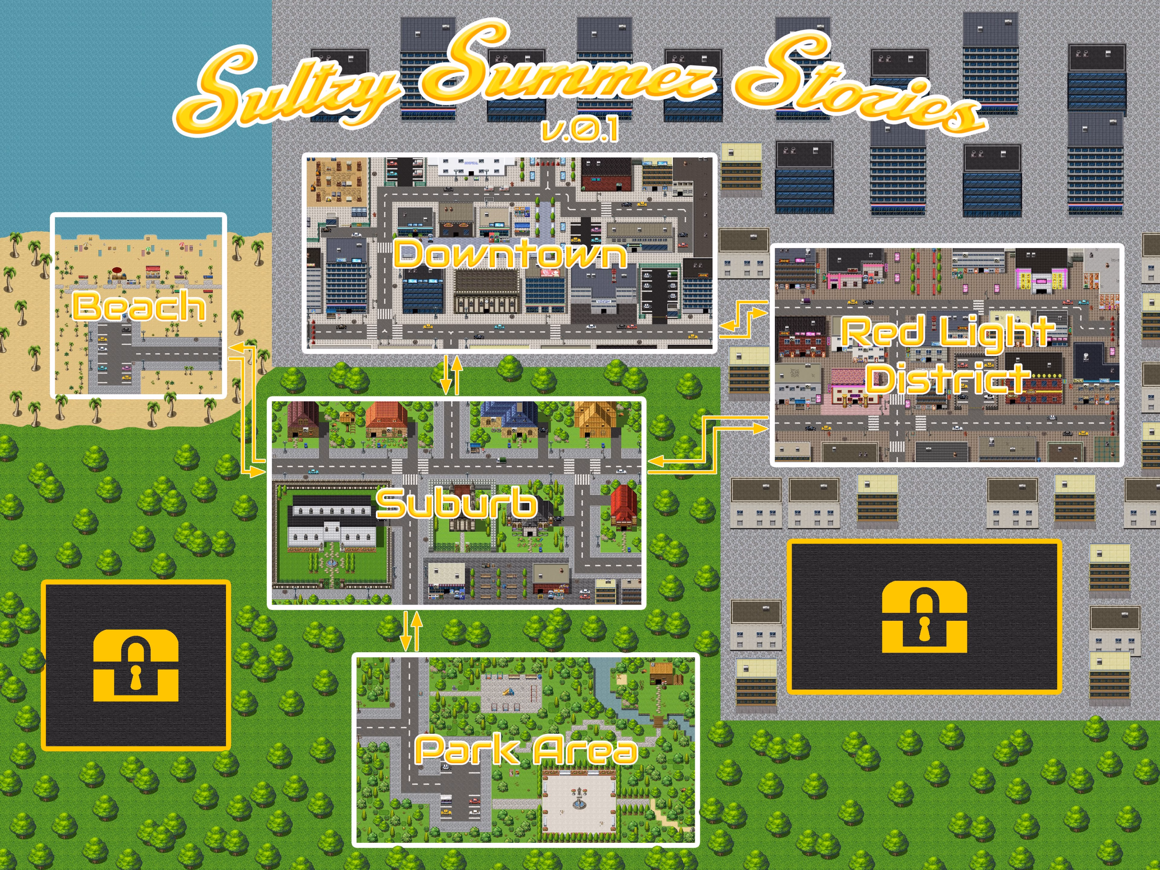 RPGM Abandoned Sultry Summer Stories [v0.3.4 Public] [Acid Silver]