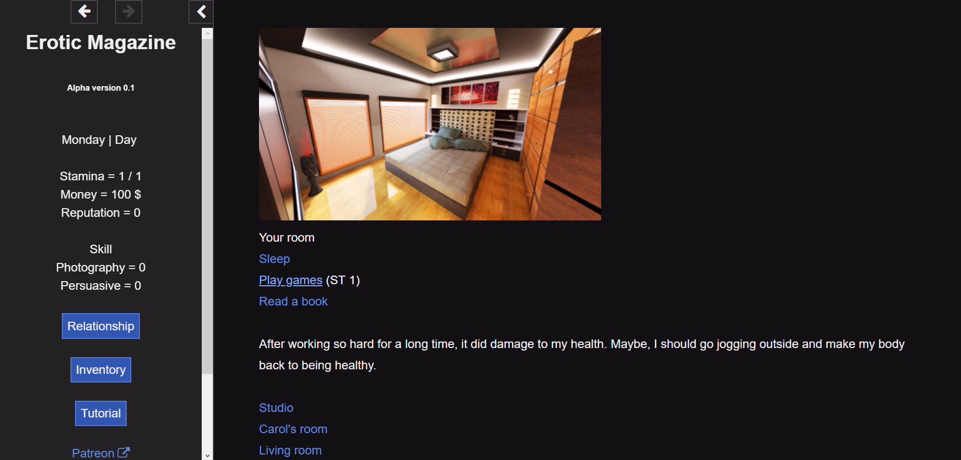 HTML Abandoned Erotic Magazine [v0.1a] [FapForYourLife]