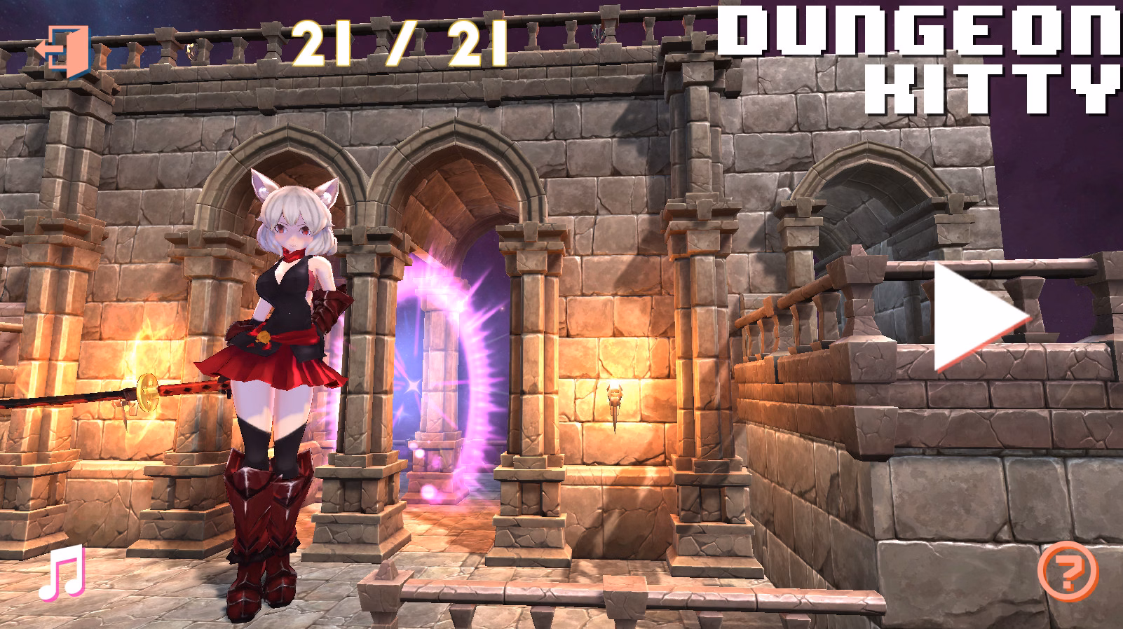 Unity Completed Dungeon Kitty [Final] [ZOV GAME STUDIO]