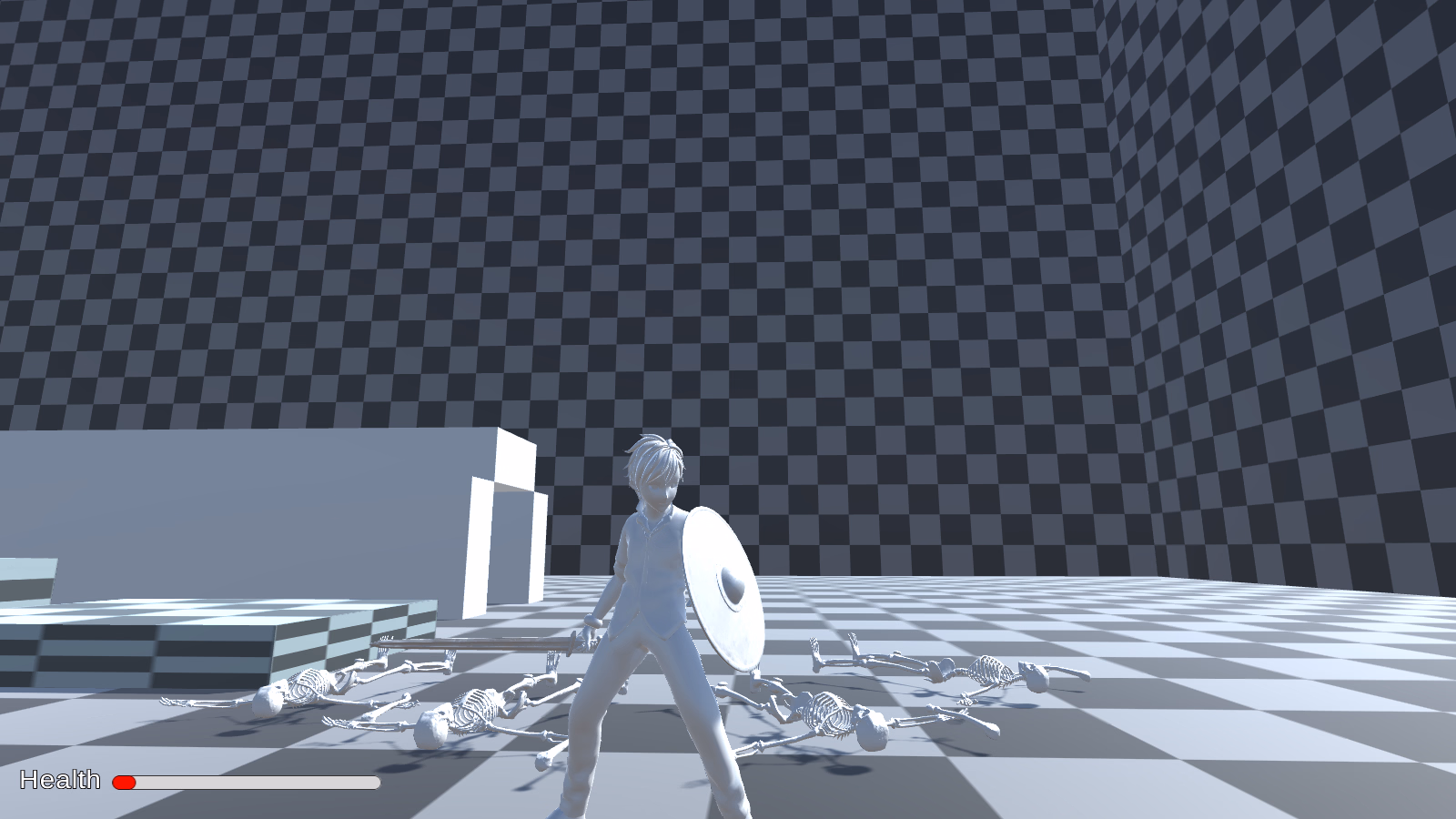 Unity Abandoned Project: Virtuality [Combat Demo] [Hakamoru]