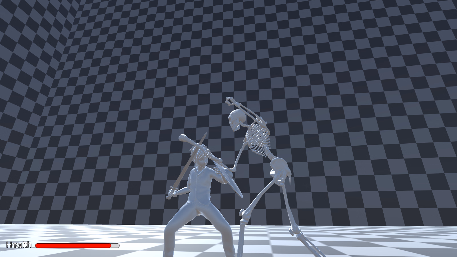 Unity Abandoned Project: Virtuality [Combat Demo] [Hakamoru]