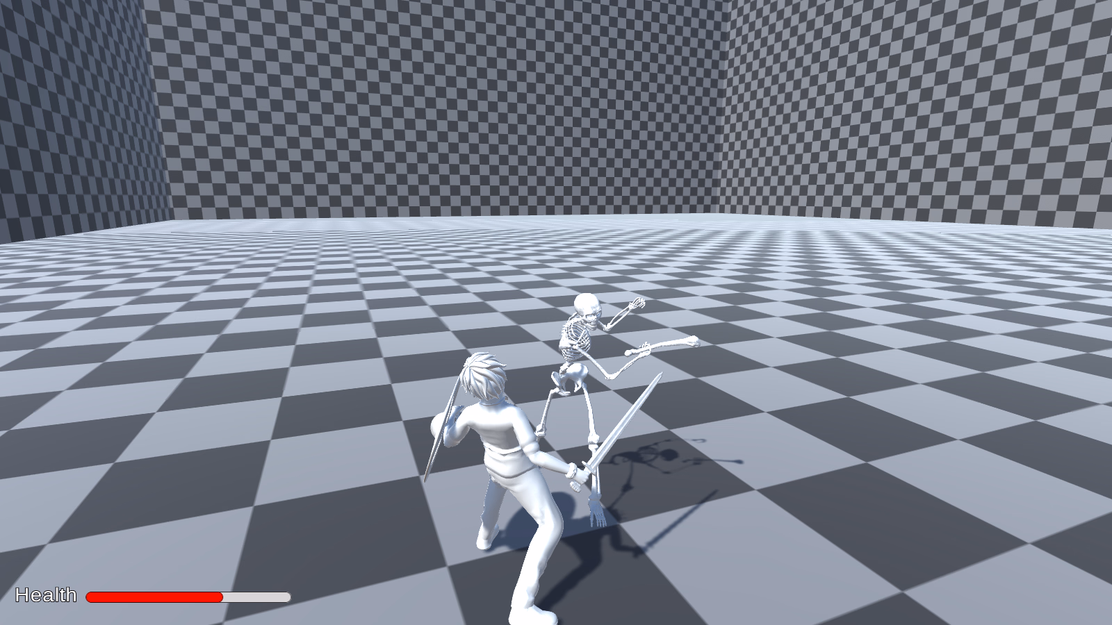 Unity Abandoned Project: Virtuality [Combat Demo] [Hakamoru]
