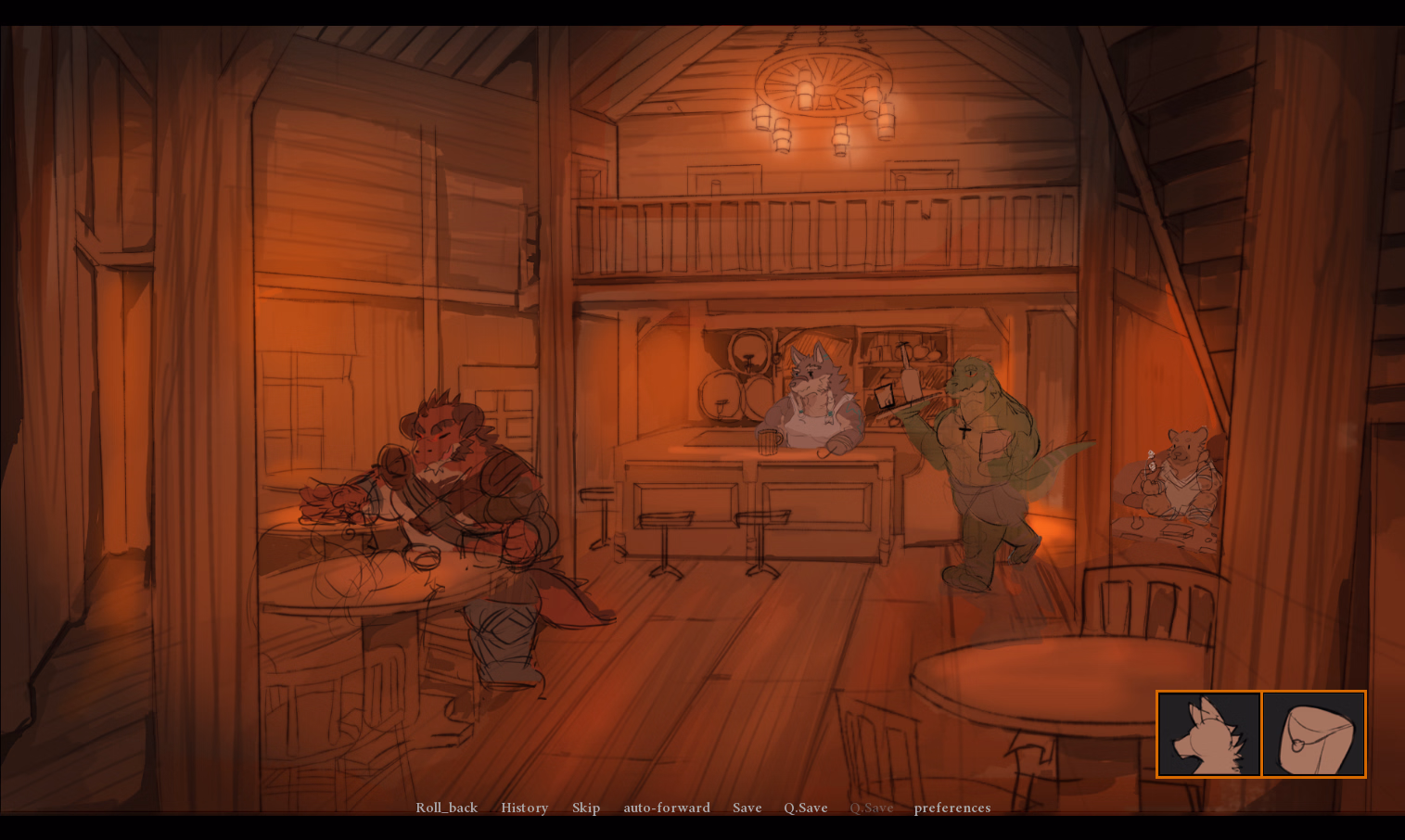 VN Ren'Py Tavern of Spear [v0.38] [Caro]