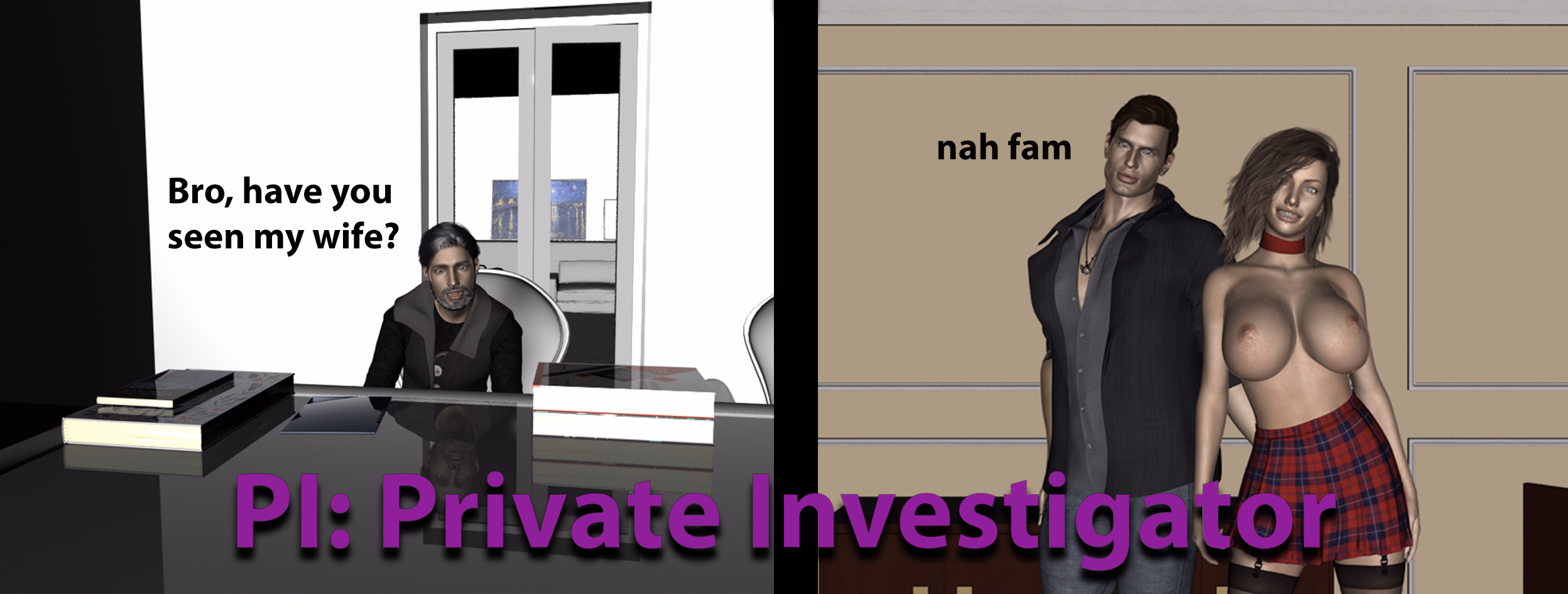 VN Ren'Py Abandoned PI Private Investigator [v1.0] [Jikmml] download