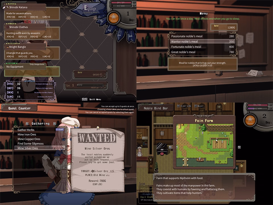 Wolf RPG Completed Niplheim's Hunter - Branded Azel [Final] [Black Train]
