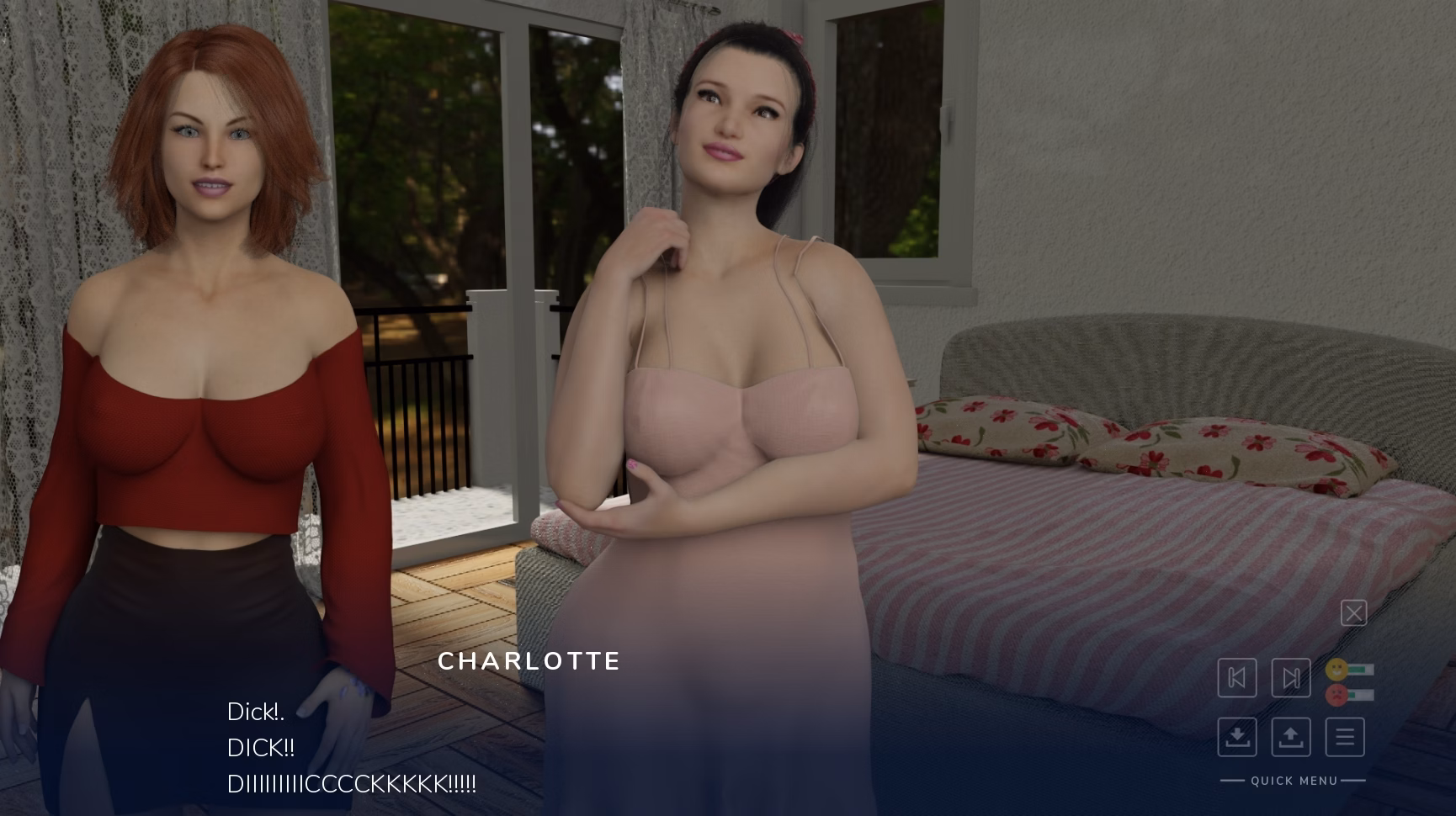 VN Ren'Py Abandoned House of Seduction (Remastered) [v1 Part 2] [Horny Hydra Games]