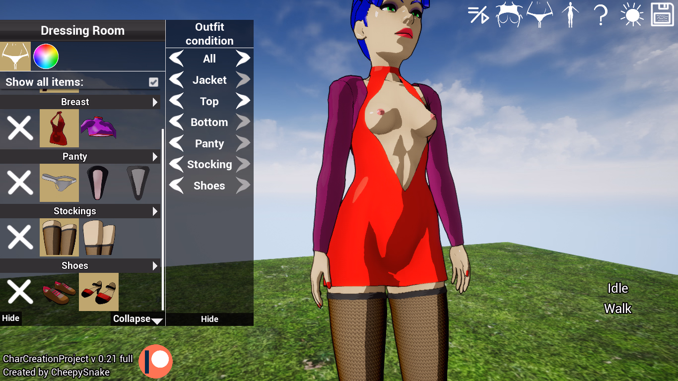 Unreal Engine Abandoned CharCreationProject [v0.33 public] [cheepySnake]