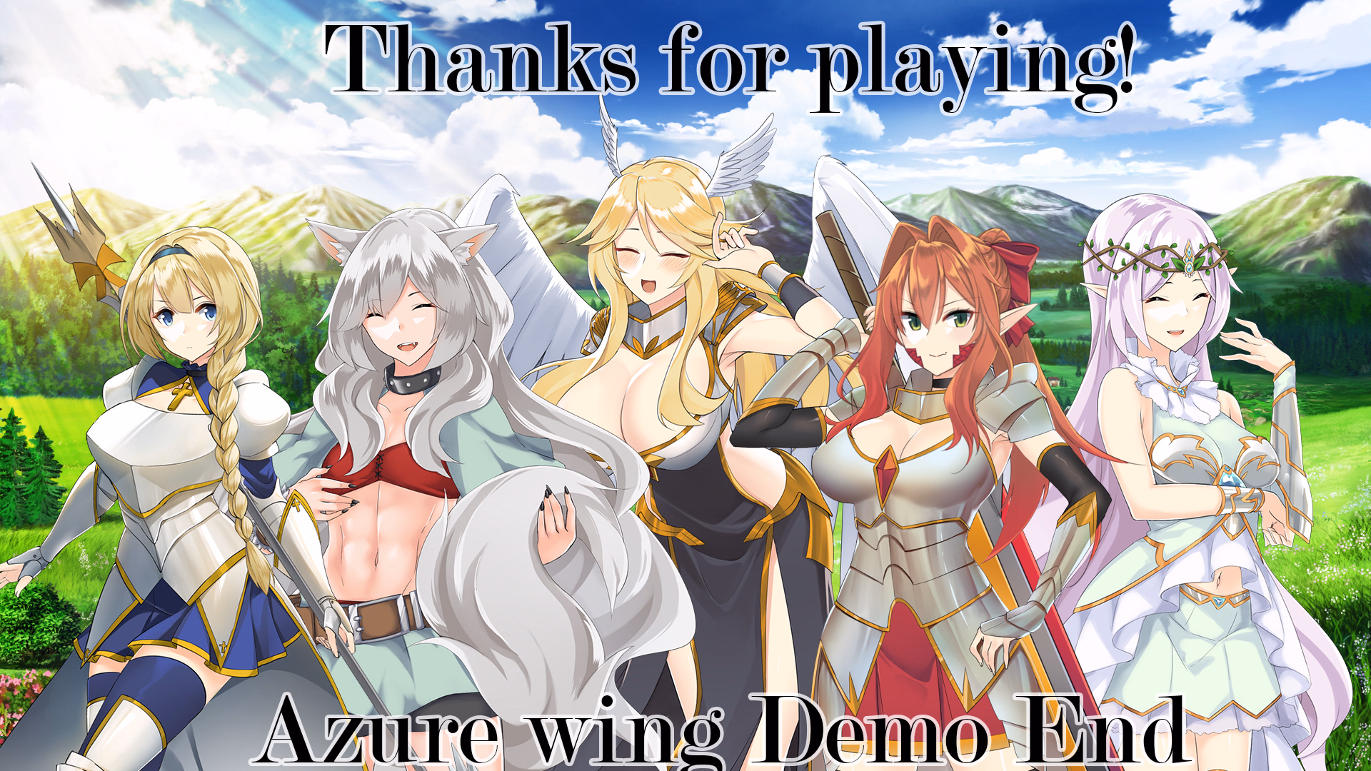VN Ren'Py Abandoned Azure Wing - Rising Gale [v demo8.0] [Jonathan S]