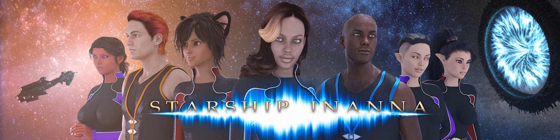 VN Ren'Py Abandoned Starship Inanna [v9.2] [Mad Docs]