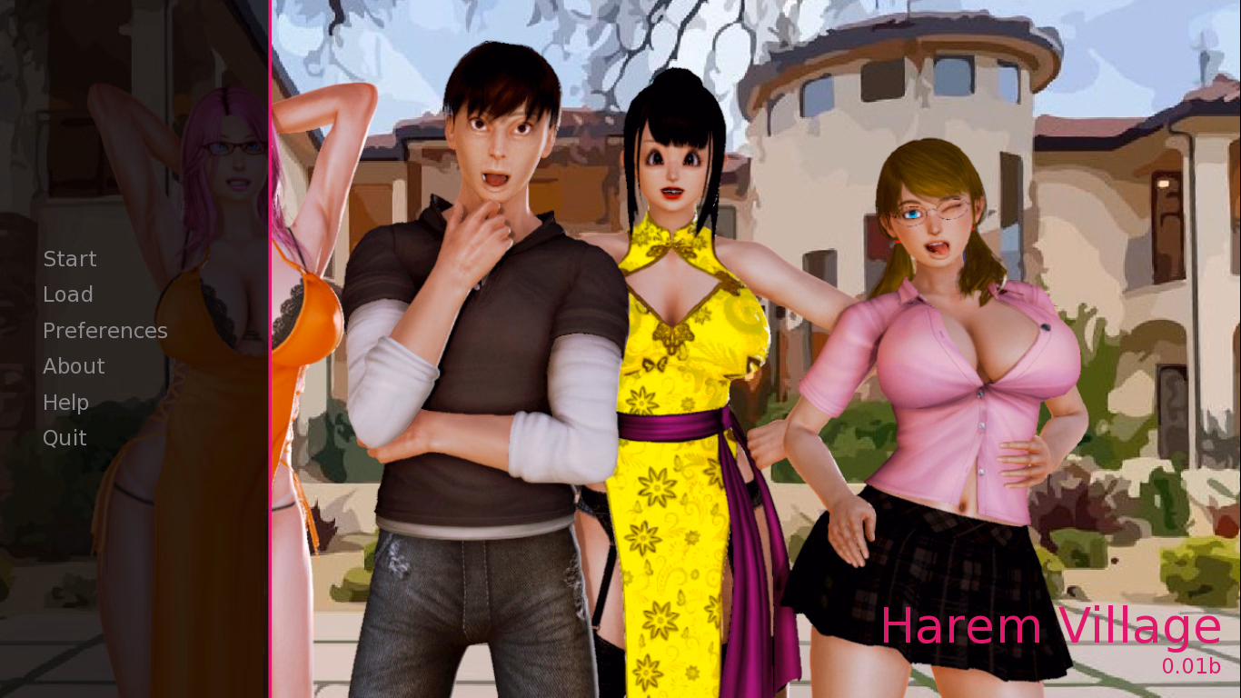 Ren'Py Abandoned Harem Village [v0.01b] [Kinky Juice]