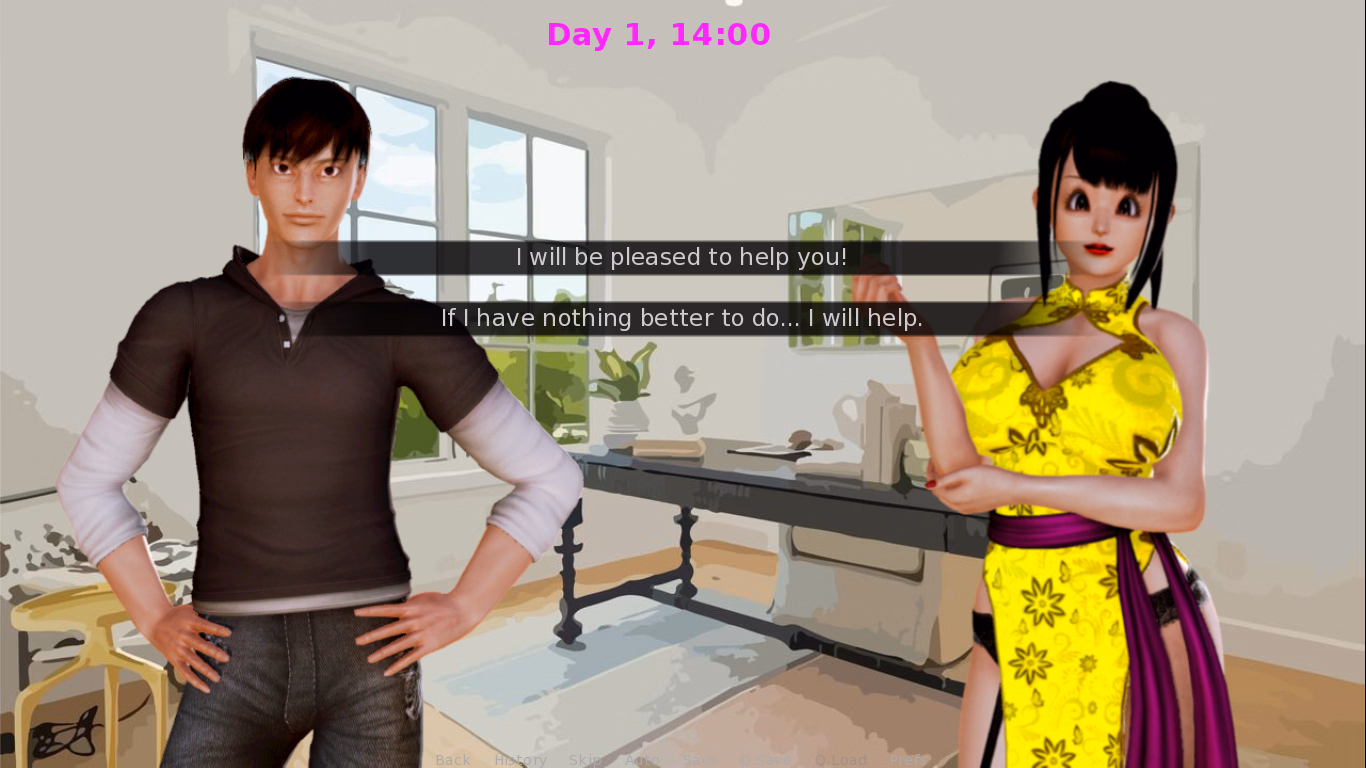 Ren'Py Abandoned Harem Village [v0.01b] [Kinky Juice]