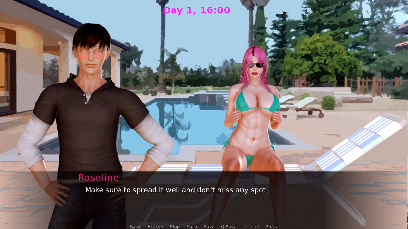 Ren'Py Abandoned Harem Village [v0.01b] [Kinky Juice]