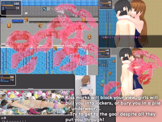 RPGM Completed Escape from the Masochistic Male Bullying Classroom [Final] [Lights,Camera,Action]