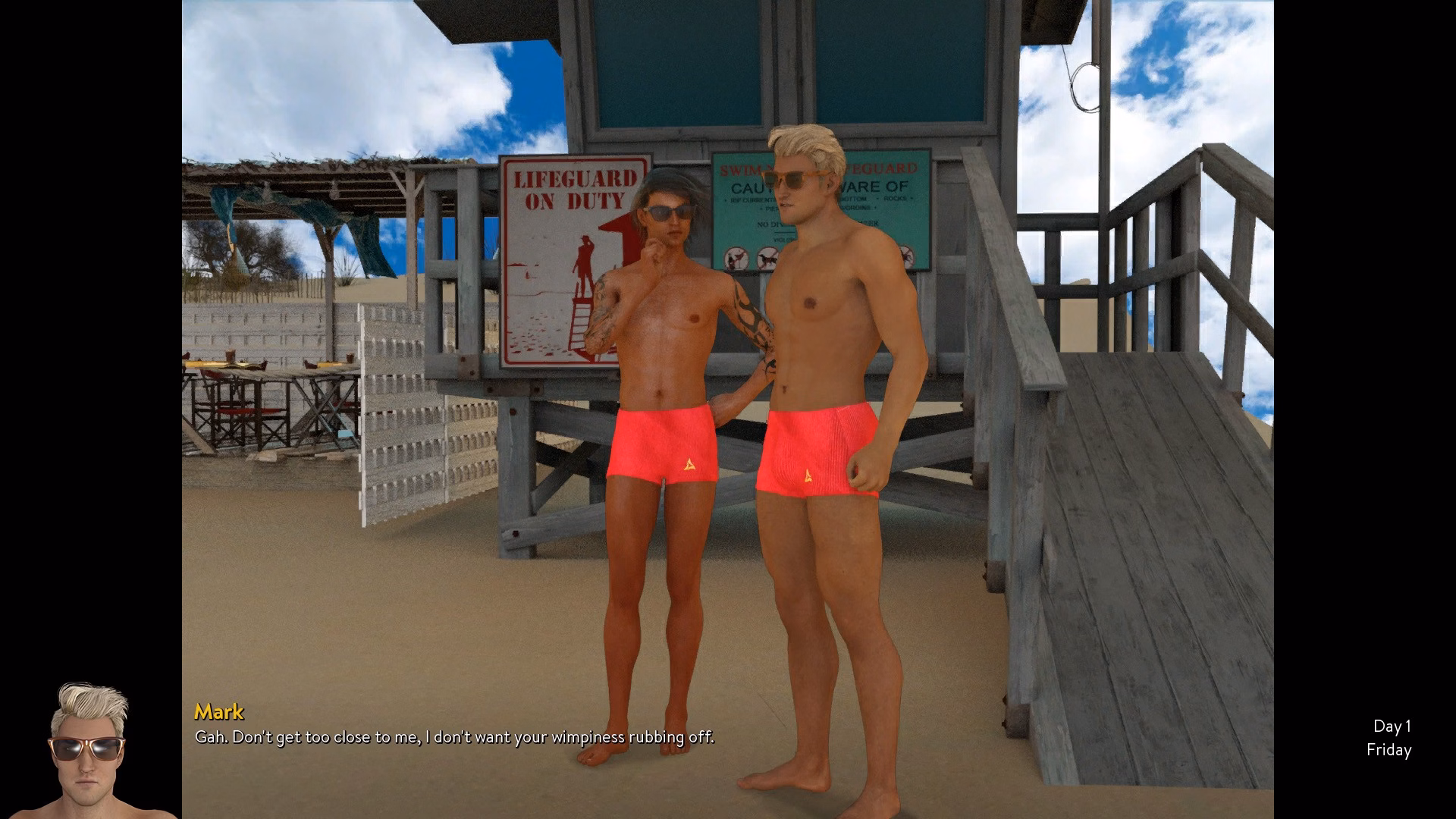 VN Ren'Py Completed King of the Beach Renpy conversion [v1.1] [SecretSal]